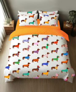 Dachshund Cute Dog Four-Piece Bedding Set