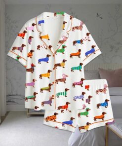 Dachshund Cute Dog Pajama Set