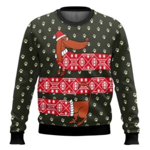 Dachshund Funny Christmas Ugly Christmas Sweater