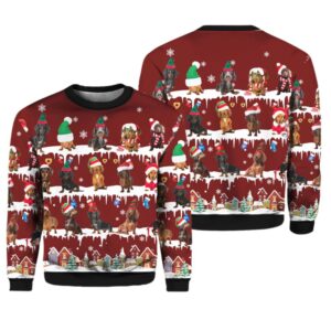 Dachshund Lover Ugly Christmas Sweater - Grishko.com