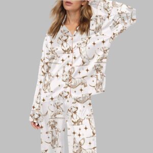 Dachshund Mom Satin Pajama Set
