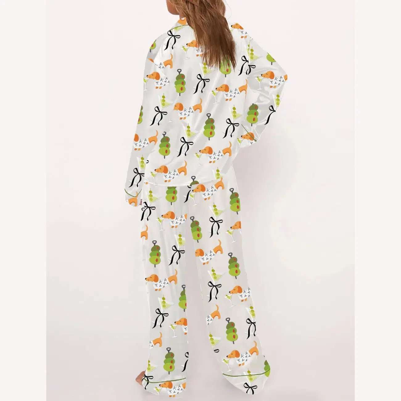 Dachshund Weenies Dirty Martini Pajama Set - Image 3