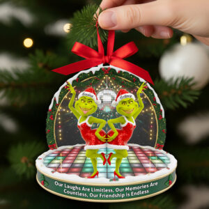 Dancing Besties Christmas Ornament - Personalized Gifts For Friends 03NADT220925