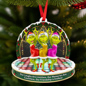 Alternative view of Dancing Besties Christmas Ornament - Personalized Gifts For Friends 03NADT220925