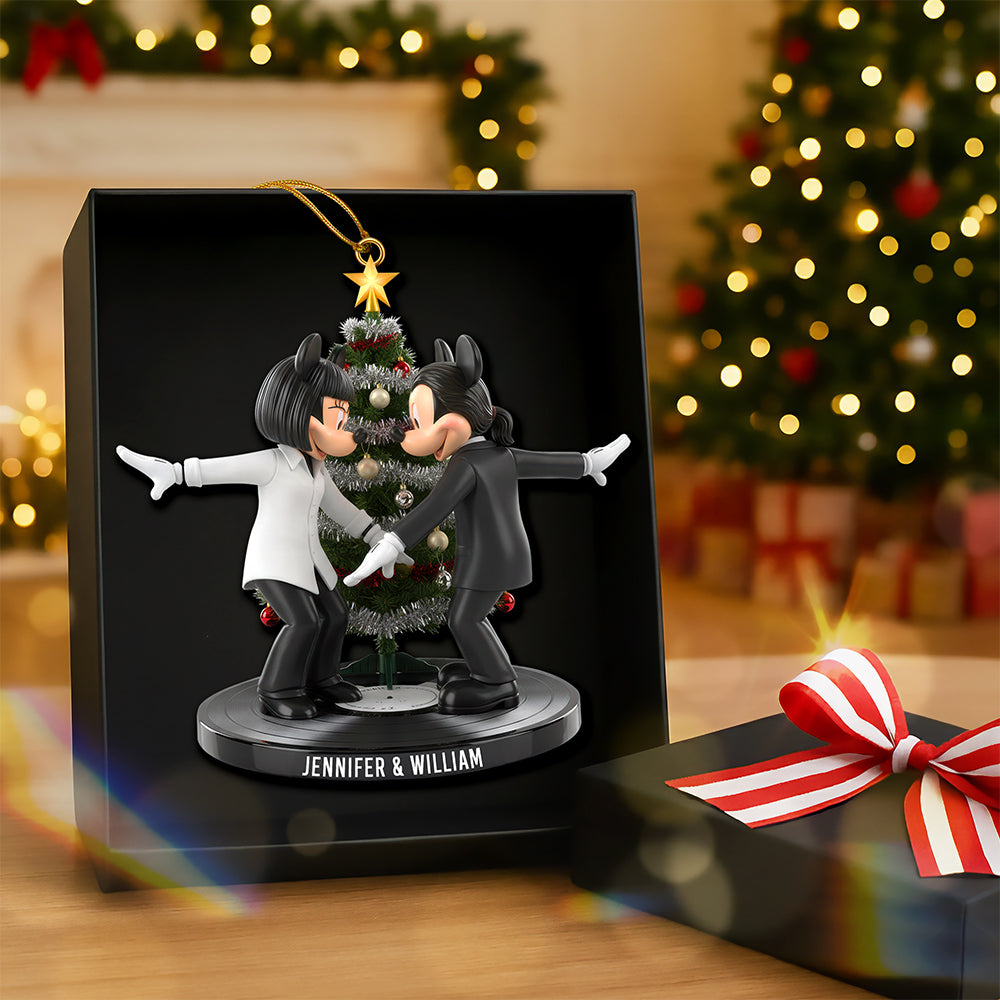 Dancing Couple Ornament - Personalized Gifts For Couple 05naqn291025 - Image 4