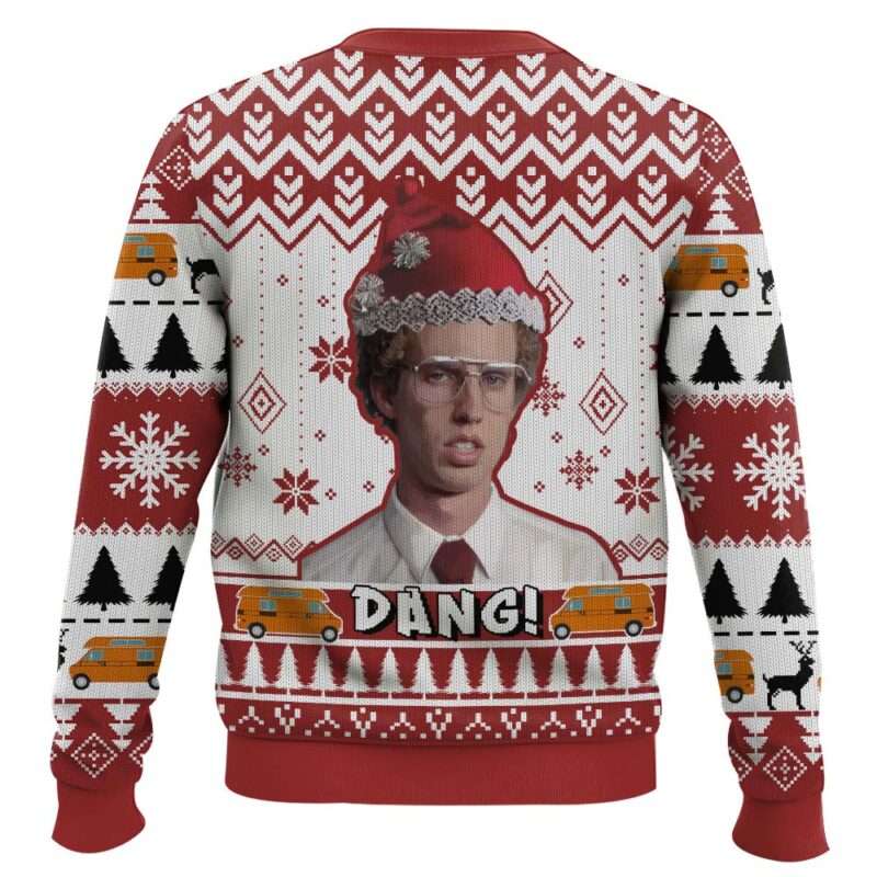 Alternative view of Dang Napoleon Dynamite Ugly Christmas Sweater
