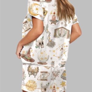 Alternative view of Dark Magic Pajama Set For Women