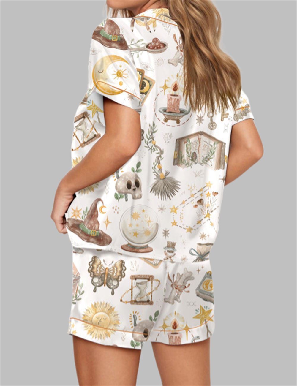 Alternative view of Dark Magic Pajama Set For Women