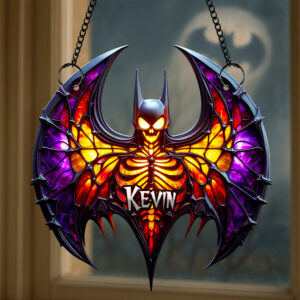 Alternative view of Dark Wings Suncatcher Ornament Personalized Gifts for Fans 04DTDT310725