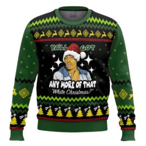 Dave Chappelle White Christmas Ugly Christmas Sweater