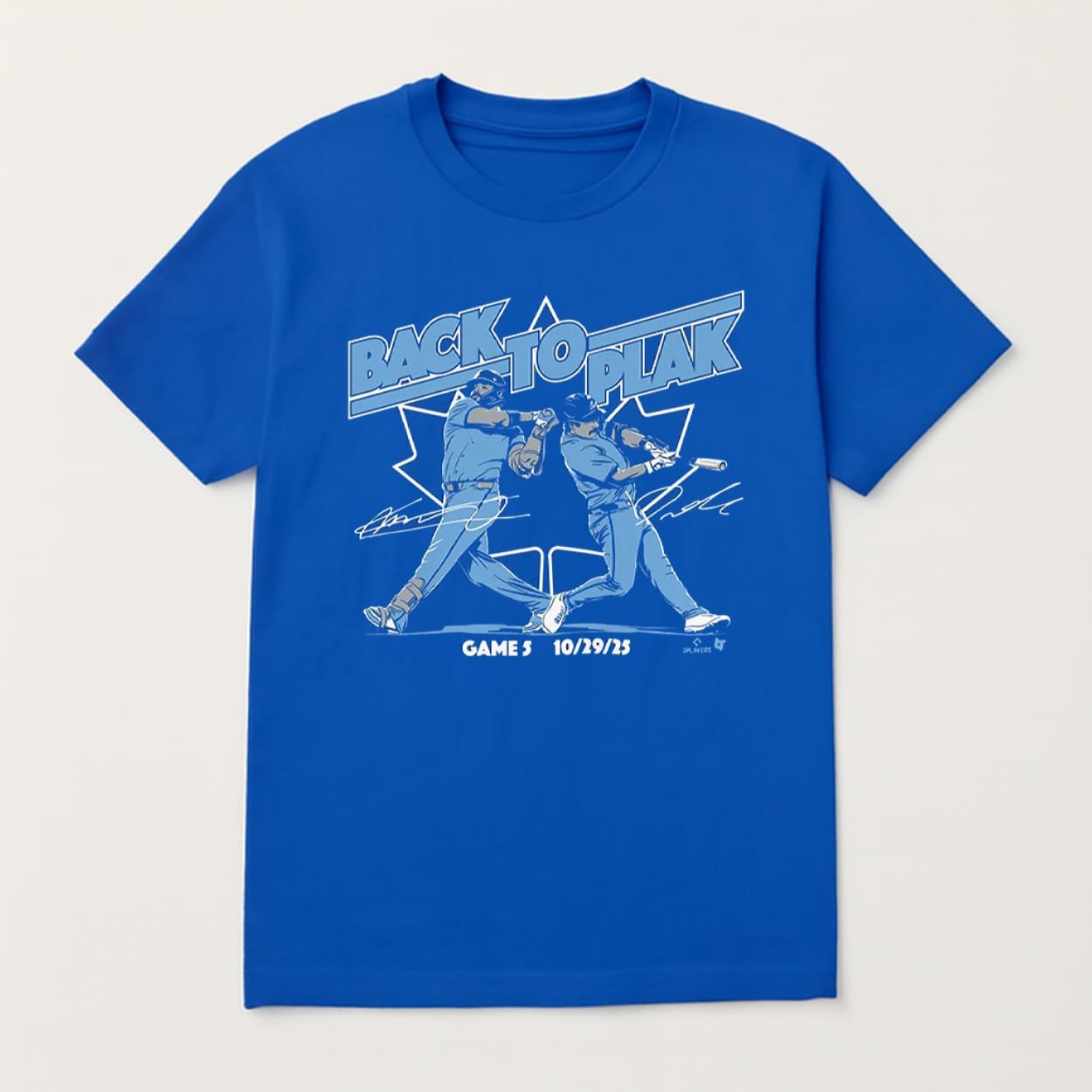 Davis Schneider And Vladimir Guerrero Jr Back To Plak Shirt