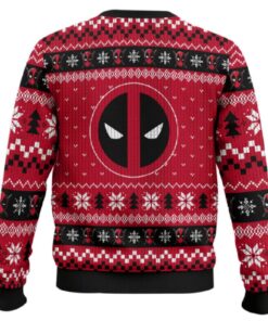 Alternative view of Deadpool Love Ugly Christmas Sweater