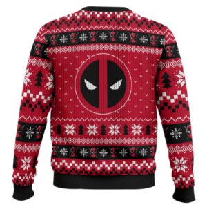 Alternative view of Deadpool Love Ugly Christmas Sweater