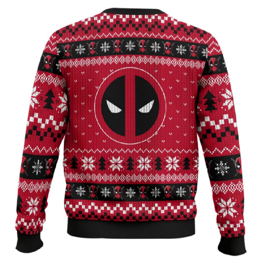 Alternative view of Deadpool Love Ugly Christmas Sweater