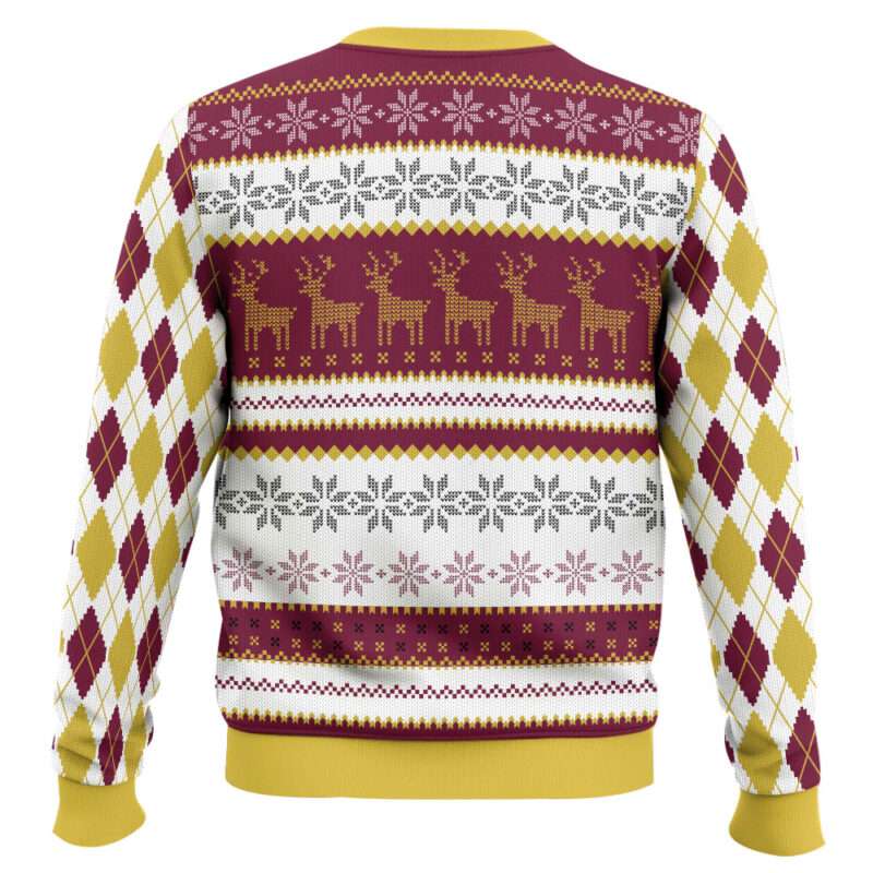 Alternative view of Dear Santa I've Been Nice Leonardo DiCaprio Christmas Ugly Sweater