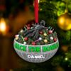 Deck The Bowl Ornament - Personalized Gifts For Stoners 07TOLU041025
