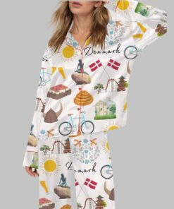 Denmark Silky Satin Pajama Set