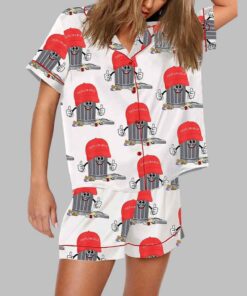 Deplorable Garbage Print Pajama Set