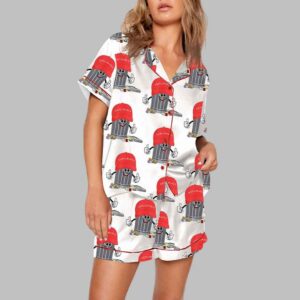 Alternative view of Deplorable Garbage Print Pajama Set