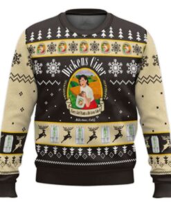 Dickens Cider Ugly Christmas Sweater