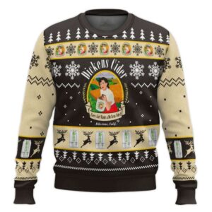 Dickens Cider Ugly Christmas Sweater
