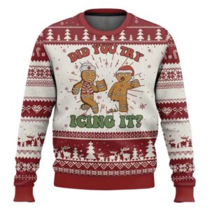 Did You Try Icing Ugly Christmas Sweater