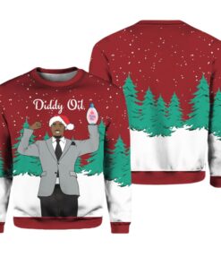 Diddy Oil Ugly Christmas Sweater 