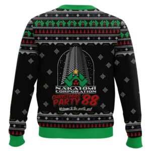 Alternative view of Die Hard Ho Ho Ho Machine Gun Christmas Ugly Sweater