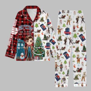 Alternative view of Doctor Who Pajama Set