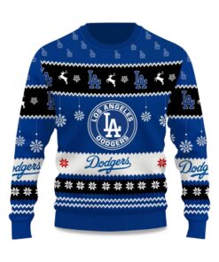 Dodgers Back To Back World Series 2025 Champions Ugly Christmas Sweater
