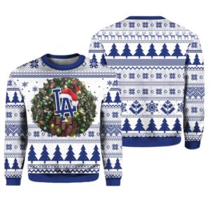 Alternative view of Dodgers Party Ideas Christmas Jumper Ugly Christmas Sweater - Grishko.com