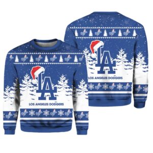 Dodgers Special Christmas Ugly Christmas Sweater - Grishko.com