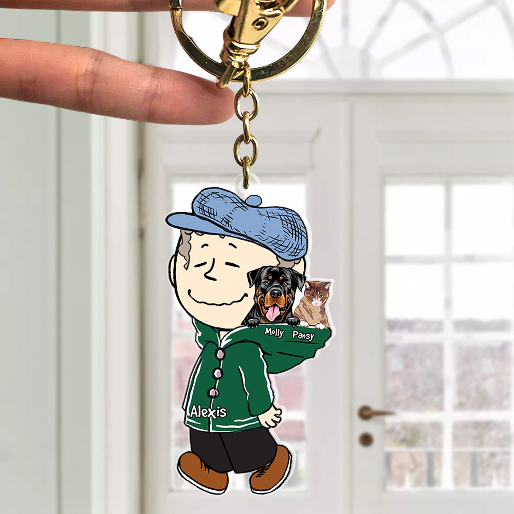 Dog & Cat Christmas Ornament - Personalized Gifts For Pet Lovers, Dog Mom, Cat Mom, Dog Dad, Cat Dad - Image 9