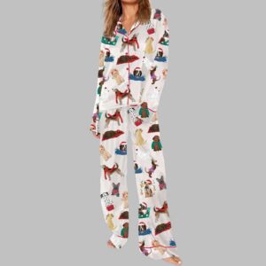 Alternative view of Dog Christmas Pajama Set