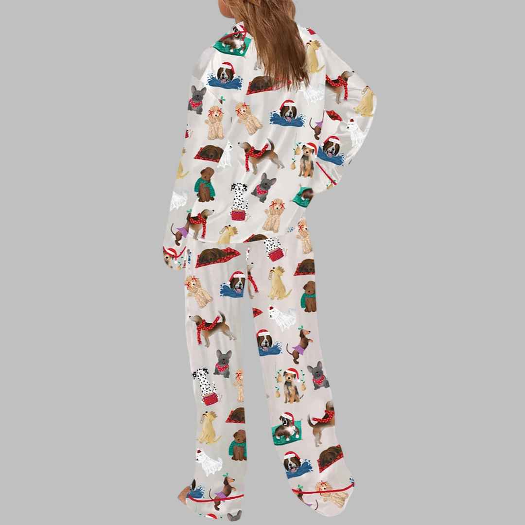 Dog Christmas Pajama Set - Image 3