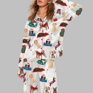 Dog Christmas Pajama Set