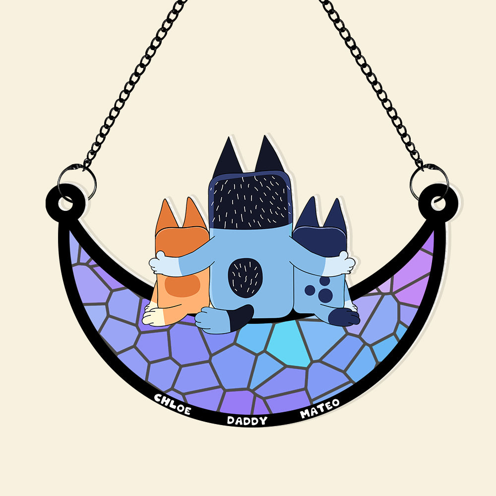 Dog Dad Suncatcher Ornament - Personalized Gifts For Dad 01nadt010525 - Image 6