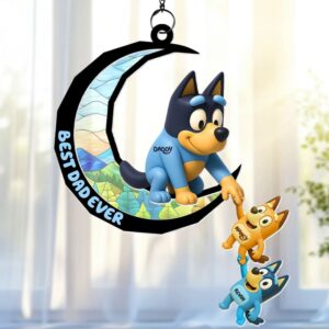 Dog Dad Suncatcher Ornament - Personalized Gifts For Dad 02ohti060525