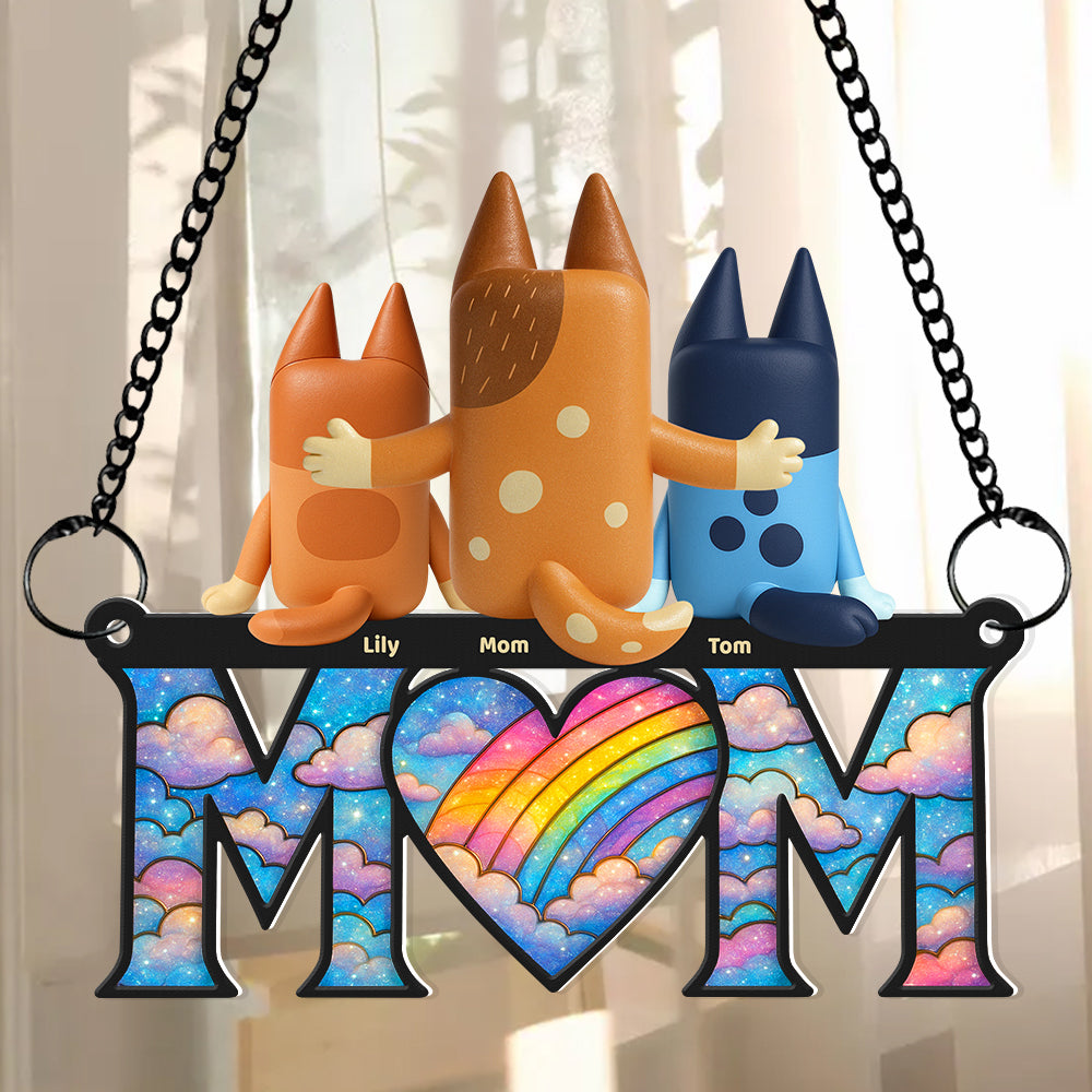 Dog Mom Suncatcher Ornament Gifts For Mom 03NADT180425