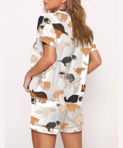 Alternative view of Dog Pooping Pajama Set