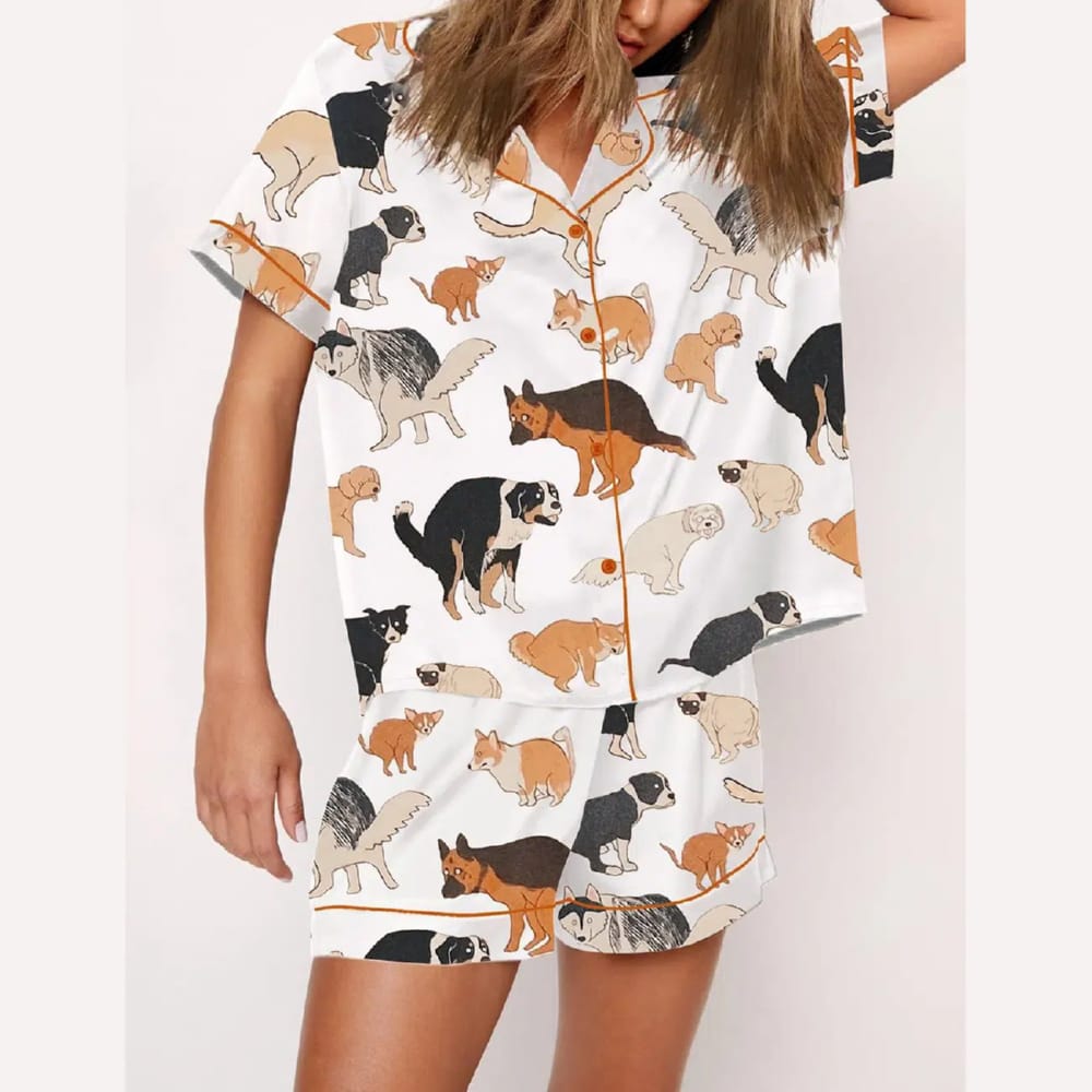 Dog Pooping Pajama Set - Image 3