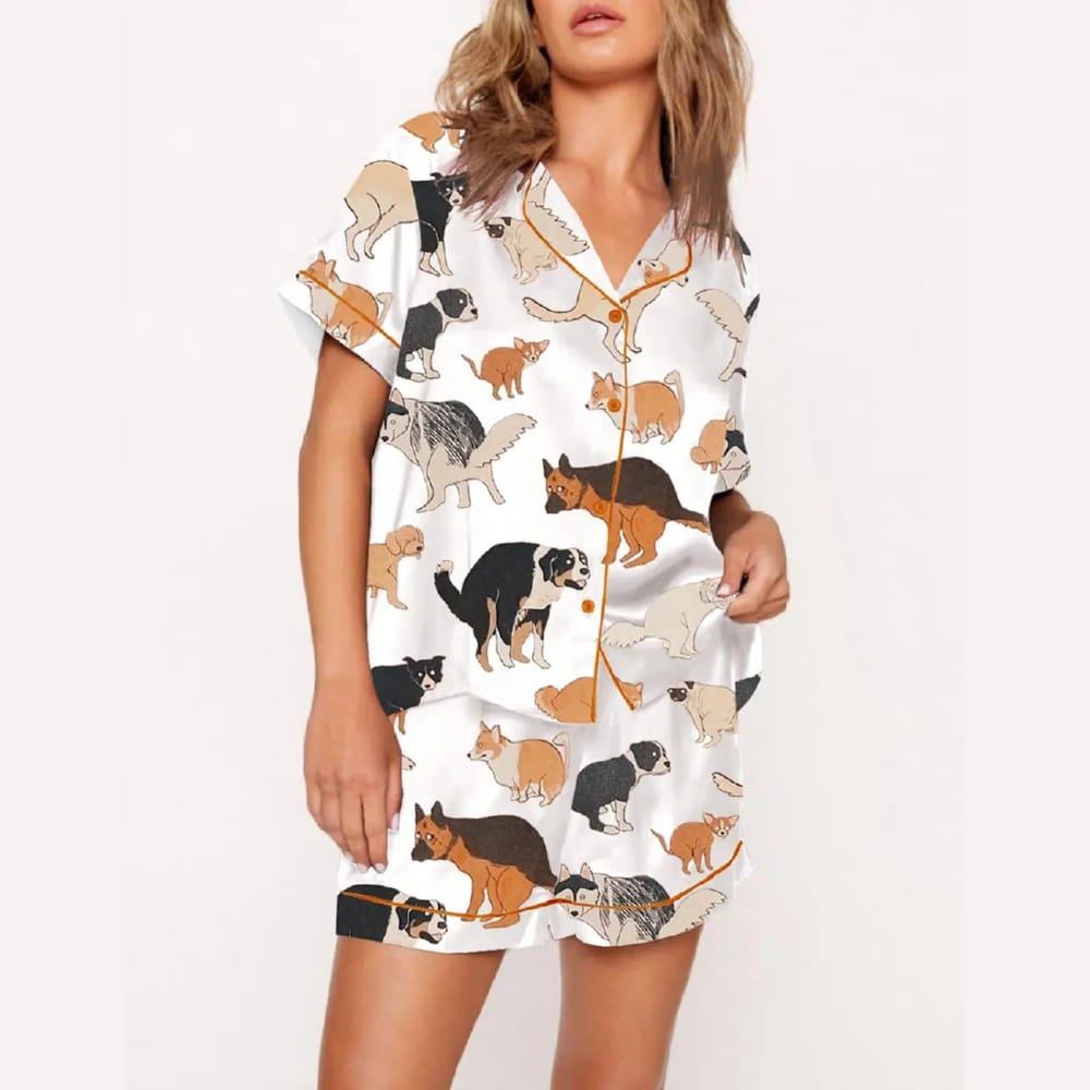 Dog Pooping Pajama Set