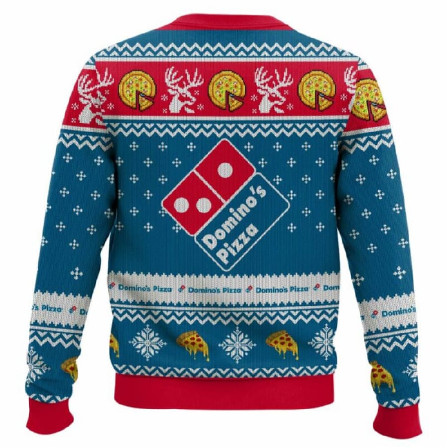 Alternative view of Domino's Pizza Ugly Christmas Sweater