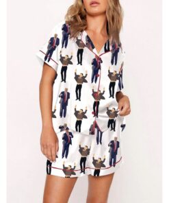 Donald Trump Elon Musk Pajamas Set