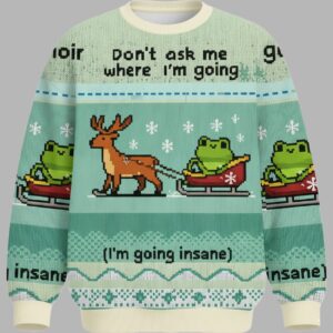 Don't Ask Me Christmas Ugly Sweater - gullprint.com