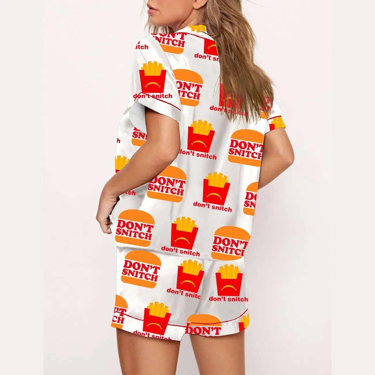 Don't Snitch Pajama Set - Image 3