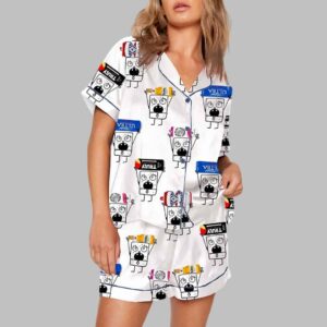 Alternative view of Doodlebob Beer Print Pajama Set