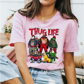 THUGLIFE Christmas Shirt, Christmas Movies Shirt, Xmas Graphic Tee - Image 6