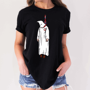 ANTI KLAN ANTI FASCISM POLITICAL NOVELTY T-Shirt