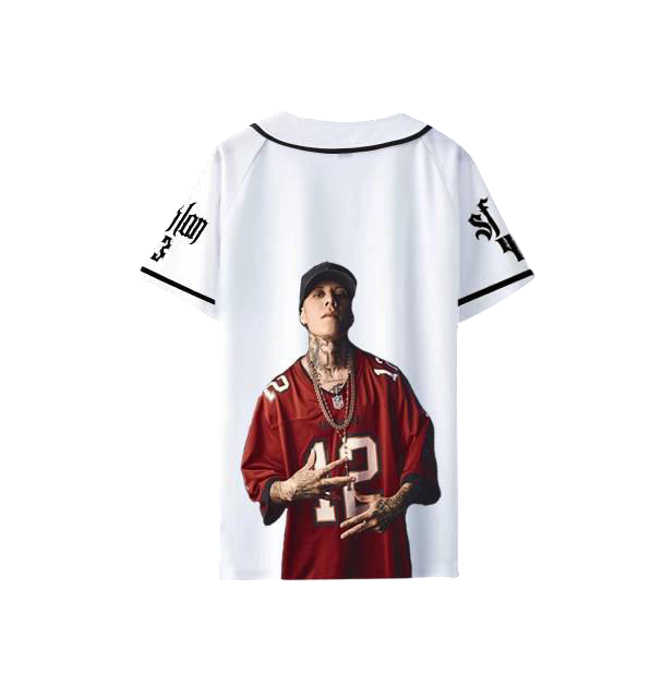 Factory Price Fashion New Hot Style Santa Fe Klan Baseball Jersey, Music Tour 2025 Jersey - Image 2